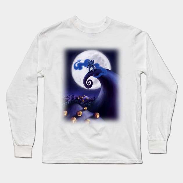 My Little Pony - Princess Luna - The Nightmare Before Christmas Long Sleeve T-Shirt by Kaiserin